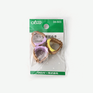 [크로바] 가죽링골무 34-503 (색상랜덤) (set)