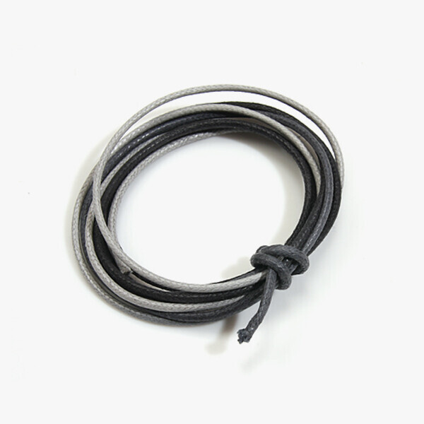 퀼트의시작은? 엔조이퀼트와 함께,[퀼트부자재] (구)오시도리 면끈 2mm - 그라데이션 블랙 G2-01