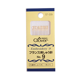[크로바] 프랑스 자수바늘 No.9호 57-009 (개)