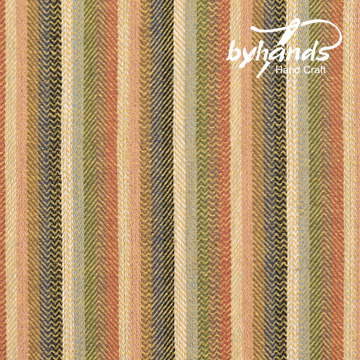 [바이핸즈] 헤링본 선염체크원단 - 옐로우(더블롤링 10YD) (개)