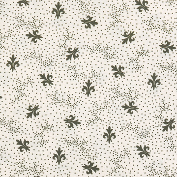 [로버트카프만] 밀 폰드 19188 프린트원단 - 크림 (1/2Yd)