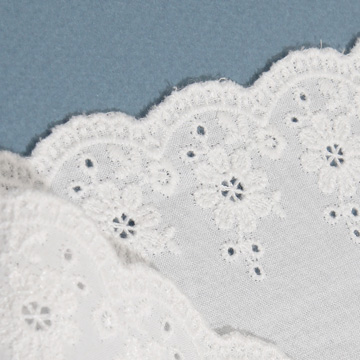 [퀼트부자재] 장식용 면레이스 온유 - 아이보리(1YD) (개)