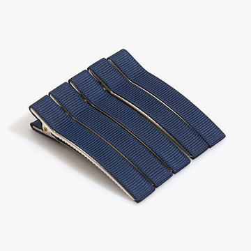 [퀼트부자재] 소품제작용 머리핀 6cm 5개 1SET - 네이비 (개)