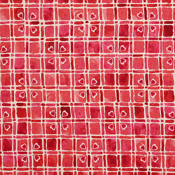 [로버트카프만] 위시웰 체리 블라썸 프린트원단 - 체리 (1/2Yd)