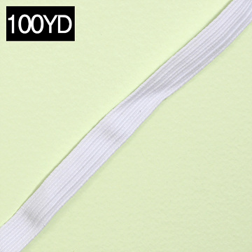 [기본부자재] 고무밴드 10mm 100YD - 화이트 (1/2Yd)