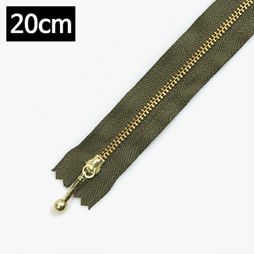 [YKK] 금색지퍼 1 (20cm) - 아보카도 (개)