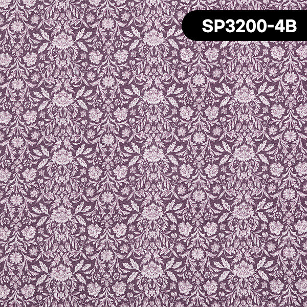퀼트의시작은? 엔조이퀼트와 함께,[코스모] 일본 수입원단 퀼트천 린넨천 꽃무늬 면원단 - SP3200-4