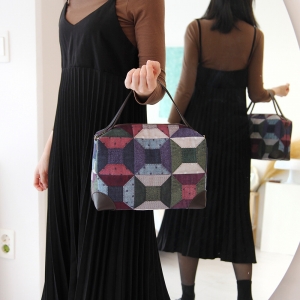 [퀼트 초보자용] 퀼트패키지 가방 - 1박 2일 가방 (개)