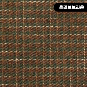 [수입원단] 대폭 빈티지 체크 울 원단 - CF-21 (1/2Yd)