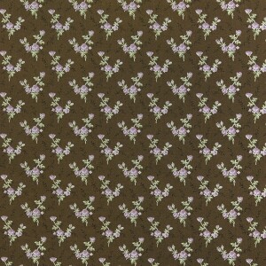 [유와] 스몰 플라워 패밀리 셔팅 프린트원단 - 카키 (1/4yd) 824937-F (개)