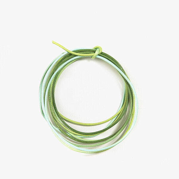 퀼트의시작은? 엔조이퀼트와 함께,[퀼트부자재] 오시도리 면끈 1.5mm - 그라데이션 카키(민트) G1.5-05