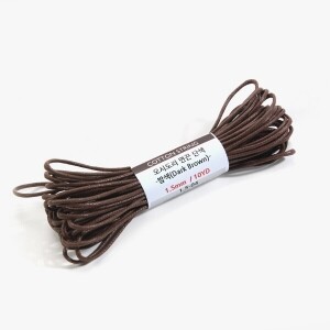 [퀼트부자재] 오시도리 면끈 1.5mm - 밤색(다크브라운)(10YD) 1.5-04 (개)