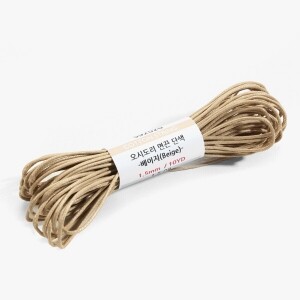 [퀼트부자재] 오시도리 면끈 1.5mm - 베이지(10YD) 1.5-09 (개)