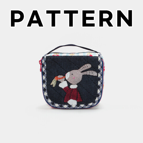 퀼트의시작은? 엔조이퀼트와 함께,[바이핸즈] 퀼트도안 - 캐롯 유와 파우치