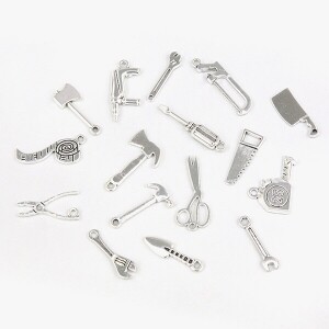 공구 장식고리 참장식 16개 세트 (set)