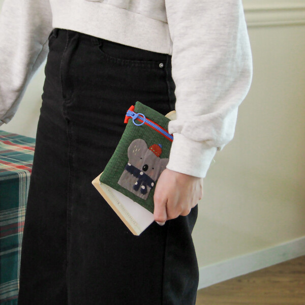 퀼트의시작은? 엔조이퀼트와 함께,[바이핸즈] 퀼트패키지 소품 - 코알라 납작 파우치