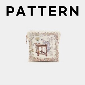 [바이핸즈] 퀼트도안 - 케이트 플라워 파우치 (개)