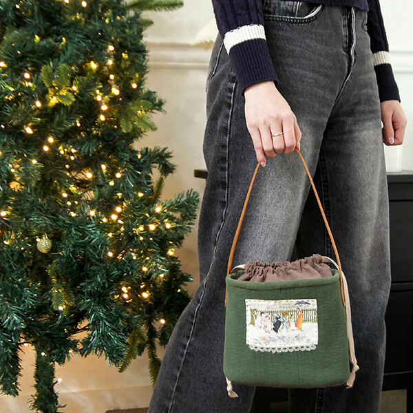 [바이핸즈] 퀼트패키지 가방 - 케이트 플라워 백