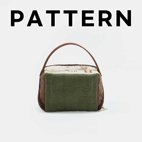 [바이핸즈] 퀼트도안 - 케이트 입큰 파우치