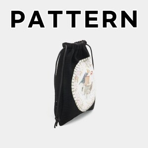 [바이핸즈] 퀼트도안 - 케이트 플라워 스트링 파우치 (개)