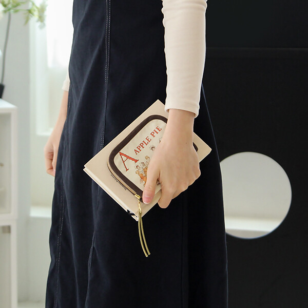 [바이핸즈] 퀼트패키지 소품 - 케이트 알파벳 반지갑