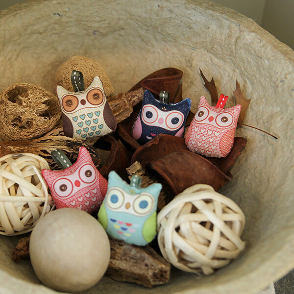 [바이핸즈] 퀼트패키지 소품 - 부엉이 키링