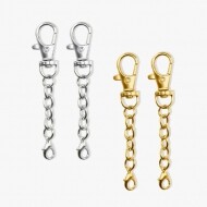 키링 회전 개고리 체인 연장 연결고리 10개 세트 (set)