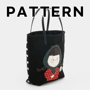 [바이핸즈] 퀼트도안 - 딸기소녀 토트백 (개)