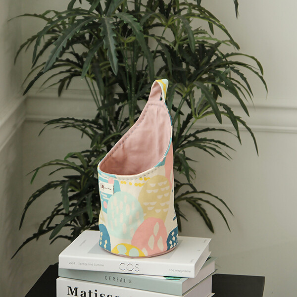 [바이핸즈] 퀼트패키지 소품 - 실용적인 바스켓 (핑크)