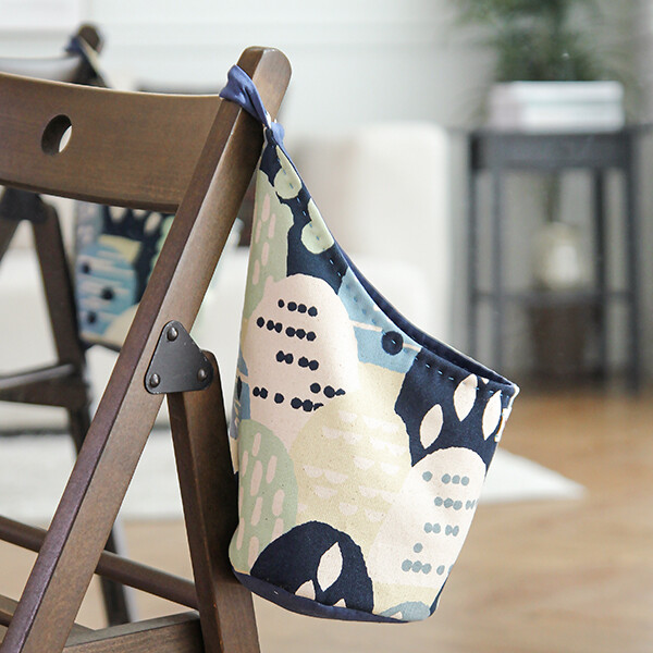 [바이핸즈] 퀼트패키지 소품 - 실용적인 바스켓 (블루)