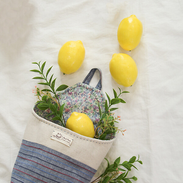 [바이핸즈] 퀼트패키지 소품 - 실용적인 바스켓 (스트라이프)