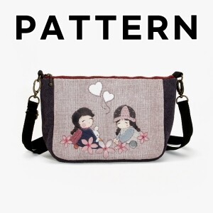 [바이핸즈] 퀼트도안 - 베이비엘 미니지갑 (개)