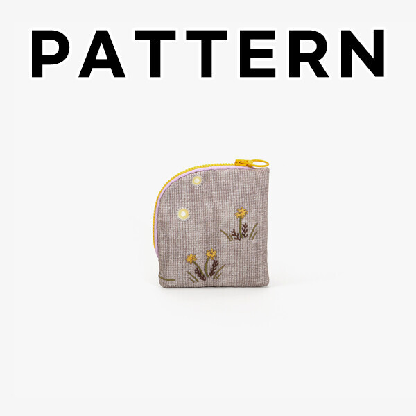 [바이핸즈] 퀼트도안 - 베이비엘 미니지갑