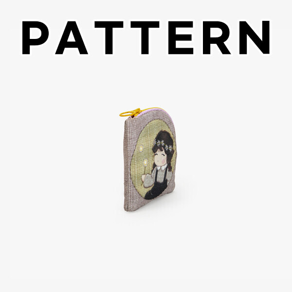 [바이핸즈] 퀼트도안 - 베이비엘 미니지갑