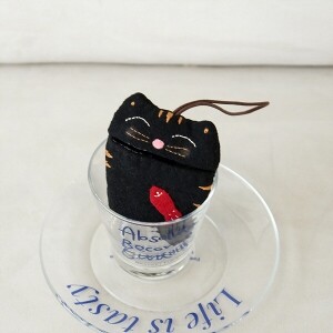 [바이핸즈] 퀼트패키지 소품 - 냥이 키링 (개)