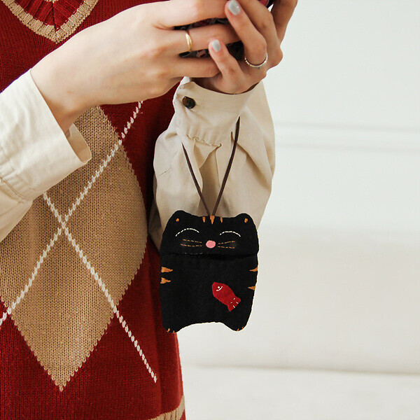 [바이핸즈] 퀼트패키지 소품 - 냥이 키링