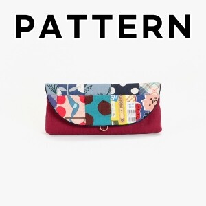 [바이핸즈] 퀼트도안 - 하프린넨 스퀘어 선글라스케이스 (개)