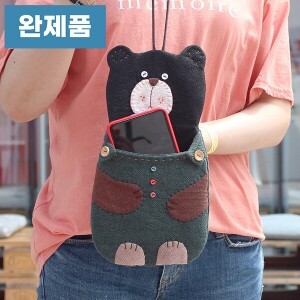 [바이핸즈] 퀼트완제품 소품 - 뚱스 다용도주머니 (개)