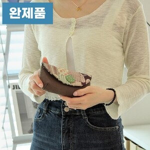 [바이핸즈] 퀼트완제품 소품 - 믹스플라워 패치 안경케이스 (개)