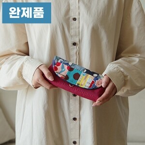 [바이핸즈] 퀼트완제품 소품 - 하프린넨 스퀘어 선글라스케이스 (개)