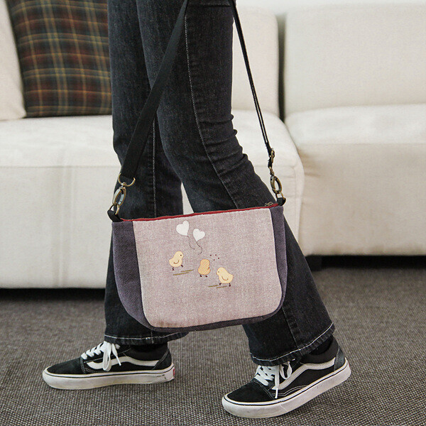 [퀼트바이엘&바이핸즈] 퀼트패키지 가방 - 베이비엘  크로스백