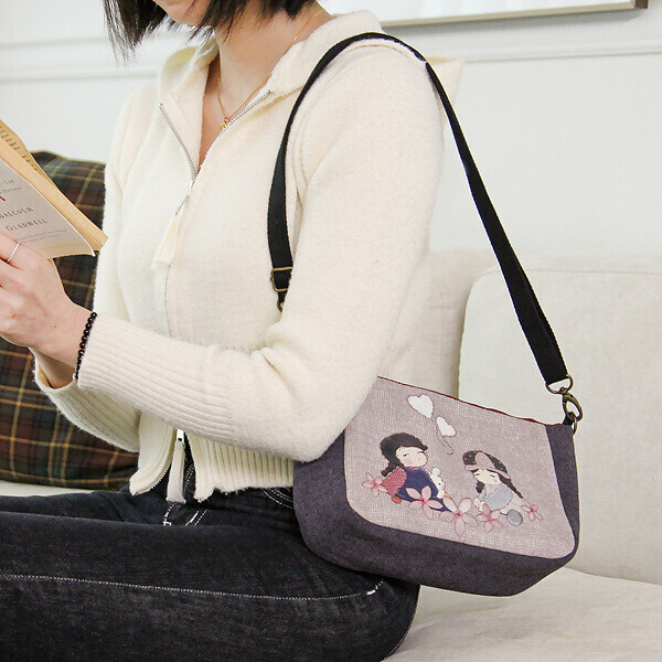 [퀼트바이엘&바이핸즈] 퀼트패키지 가방 - 베이비엘  크로스백