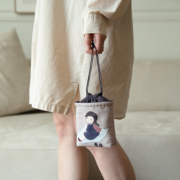 [퀼트바이엘&바이핸즈] 퀼트패키지 소품 - 베이비앨 조리개 파우치